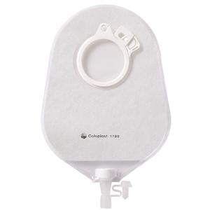 Coloplast 1789 Assura Pediatric Urostomy Pouch, 8(1/2)", Transparent, Green, Box of 10