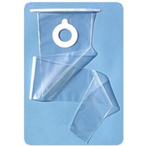 Cymed 59345 Two-piece Irrigation Sleeve, Transparent, Box of 10 sleeves