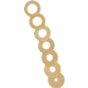 Cymed 78910 MicroDerm Thick Hydrocolloid Washer - Cut-to-fit up to 1(1/2) inch (38 mm), Box of 30 washers