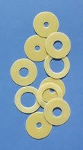 Cymed 89429 MicroDerm Thin Hydrocolloid Washer - Pre-Cut 1(1/8) inch (29 mm), Box of 30 washers