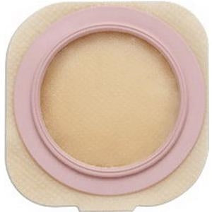 Hollister 3761 Pouchkins Two-Piece, Flat SoftFlex Cut-to-Fit up to 1(3/4)" Skin Barrier, Green, Box of 10
