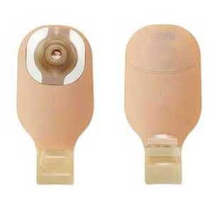 Hollister 8992 Premier Drainable Pouch with Convex CeraPlus Skin Barrier, Tape Border, Filter, Lock 'n Roll Closure, Belt Tabs, Beige with viewing option, Two-sided Comfort Panels, Pre-Cut, Stoma opening 1 inch (25mm), Box of 5