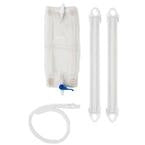 Hollister 9348 Urinary Leg Bag Combination Pack, Latex-Free, Medium (18 oz), One