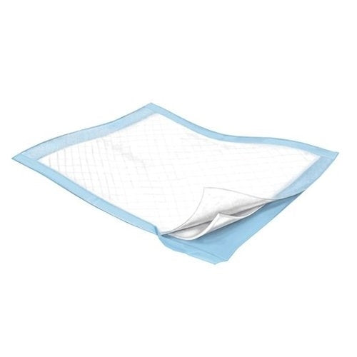Kendall 1552MD Surecare Underpad, light blue back - 30" x 36", 10/bag, 3 bags/case, 30 pads total