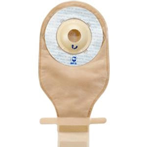 Marlen 50619 UltraLite Deep Convex Opaque Pouch with Skin Shield Barrier and Kwik-Klose Closure, (3/4)", Box of 10