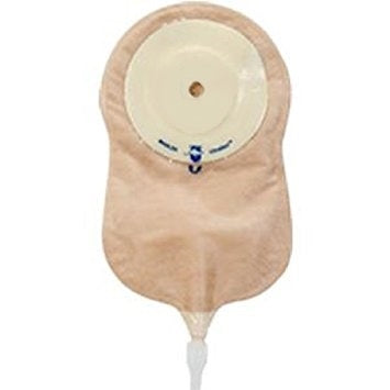 Marlen 72532 UltraMax Urostomy Shallow Convexity Pouch, AquaTack Hydrocolloid Barrier, 1(1/4)", Transparent, Box of 5