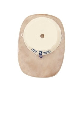 Marlen 82448 UltraMax Flat Closed-End Ostomy Pouch, with AquaTack Hydrocolloid Barrier, 1(7/8)" Stoma Opening, Transparent, Box of 15