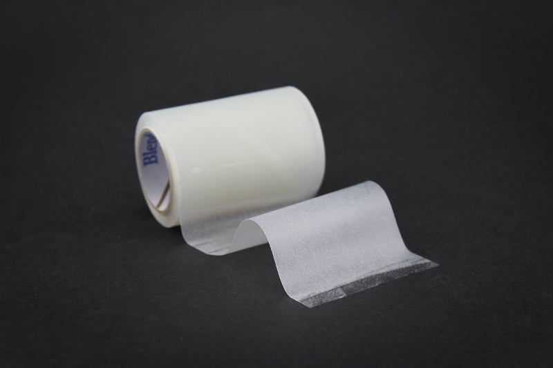 3M 15252 Blenderm Clear Plastic Surgical Tape - 2" x 5 yds, Box of 6 rolls