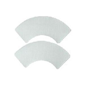 Nu-Hope 2326 Non-Woven Tape Strips, 1" Wide, Curved - Long Length, One package of 50 strips