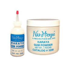 NuHope 3208 Karaya Gum Powder,  16 ounce jar