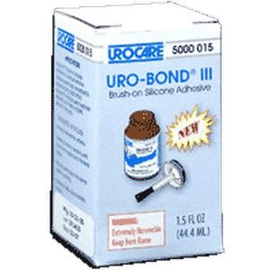 Urocare 5000015 Uro-Bond III Silicone Skin Adhesive - 1.5 oz. bottle, One bottle