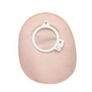 Coloplast 10187 SenSura Click 8(1/2)" Maxi Closed Pouch with Filter, Transparent, Yellow 70 mm Flange Size, Box of 30