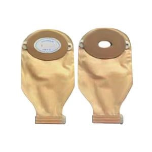 Nu-Hope 40-7564-C Nu-Flex Adult Convex Oval Trim-to-Fit One-Piece Drainable with Nu-Comfort Barrier, D - (1/2)" start hole, 1(1/2)" x 2(3/4)" cut area, Box of 10