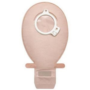 Coloplast 11127 SenSura Click Maxi 11(1/2)" Drainable Pouch with EasiClose WIDE outlet, Filter, Opaque, Yellow, Box of 20