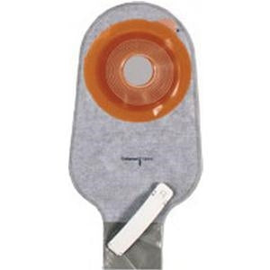Coloplast 12670 Assura Flat Standard Wear Barrier with (12") Opaque Drainable Pouch -  Custom Cut (1/4)" - 2(1/4)", Box of 10 pouches