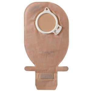 Coloplast 13964 Assura Drainable Midi 10(1/4)" Pouch with EasiClose, Filter, Opaque Graphic - (1/2)" - 1(9/16)", Green, Box of 10