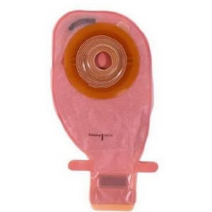 Coloplast 14196 Assura EasiClose Midi Pouch, Graphic, Convex, Cut-to-Fit, (5/8)" - 1(11/16)", Box of 10