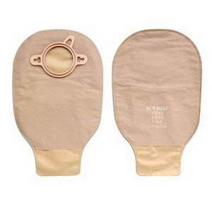 Hollister 18202 New Image Drainable Ostomy 9" Pouch - Flange 1(3/4)", Beige Opaque, Box of 10
