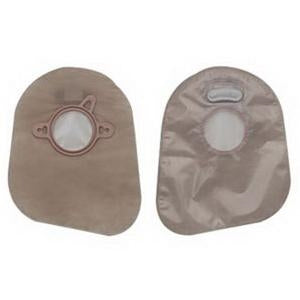 Hollister 18382  New Image 7" Closed Mini-Pouch - Flange 1(3/4)", Green, Transparent, Box of 60