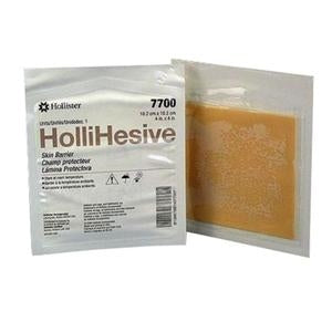 Hollister 7700 SoftFlex Hollihesive Skin Barrier - 4" x 4", NonSterile, Box of 5