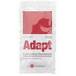 Hollister 78501 Adapt Pouch Lubricating Deodorant - .27 ounce packet, Box of 50 packets