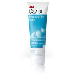 3M 3386 Cavilon Extra Dry Skin Cream (formerly Cavilon Foot and Dry Skin Cream) - 4 ounce tube, Case of 12 tubes