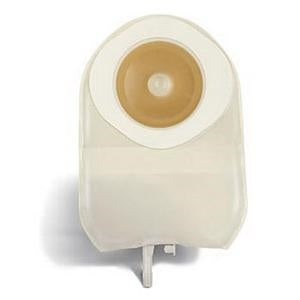 ConvaTec 125361 Active Life Standard Convex Pre-cut Urostomy Pouch with Durahesive - (1/2)" 35 mm, Transparent, Box of 10 pouches