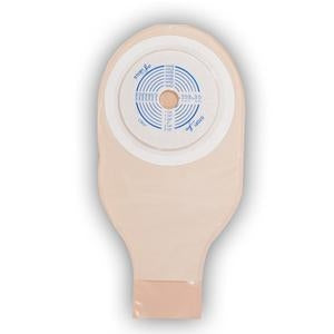 Convatec 400599 Active Life 12" Drainable Pouch, Custom Cut - (3/4)" 19 mm. - 2(1/2)" 64 mm., Opaque, Box of 10