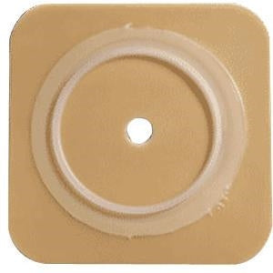Convatec 401905 SUR-FIT Natura Durahesive Cut-to-fit Wafer, No Tape Collar - 6" x 6" Wafer, 4" Flange, Box of 5