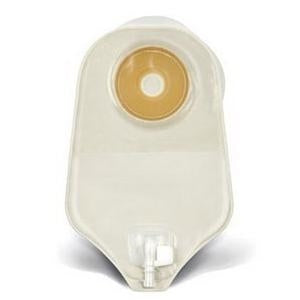 Convatec 650828 Active Life Urostomy System with Durahesive Skin Barrier, 8" Transparent Pouch, Comfort Panel on one side, Accuseal Tap with Valve, Pre-Cut - (3/4)" 19 mm, Box of 10