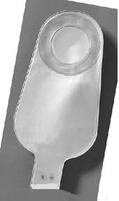 Marlen ZK18228S Zip-Klose Odour-Ban Ileostomy Pouch - Small, 8(3/4)" x 5", 14oz, White, Package of 5